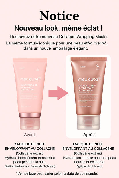 Masque de Nuit Réparation & Revitalisation au Collagène