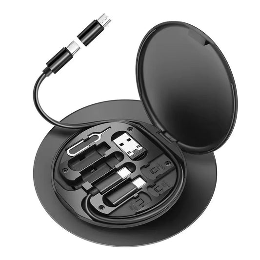 Kit de Câble Multifonction 6 -en-1 avec Support Téléphone - Charge
Rapide et Pratique !